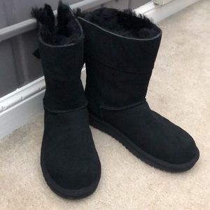 Koolaburra by UGG Suede Bow Short Boots - Andrah